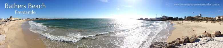 Bathers Beach Panoramic Photograph - Afternoon Sun