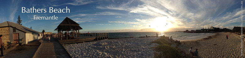 Beaches in Fremantle, Western Australia