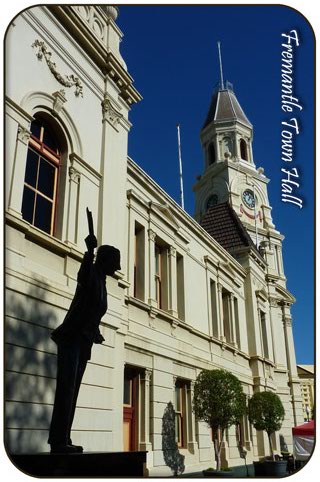 Fremantle Town Hall & Statue of John Curtain, Fremantle