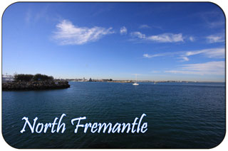 The Port of Fremantle from North Fremantle