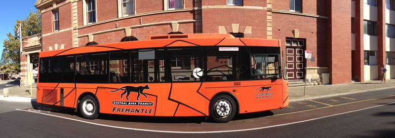 Fremantle CAT Bus Panorama