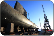 HMAS Ovens Submarine at the Maritime Museum Fremantle Australia